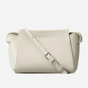 NWOT Everlane Micro Form Bag Crossbody Off white/Bone